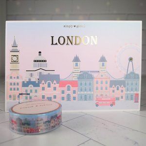 London Passport Washi Tape & Postcard | simply gilded